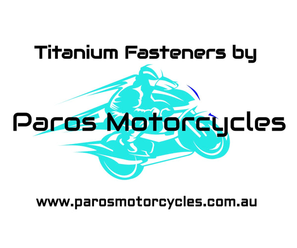 Titanium Fasteners By Paros Motorcycles 