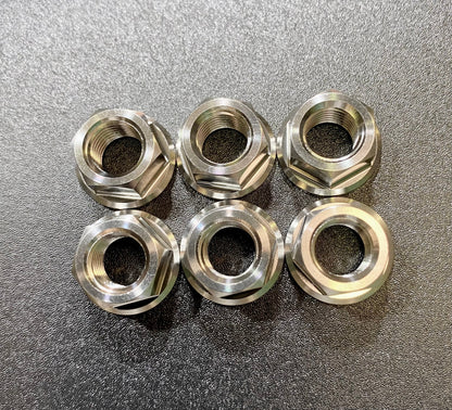 M10X1.25MM FLANGED HEX