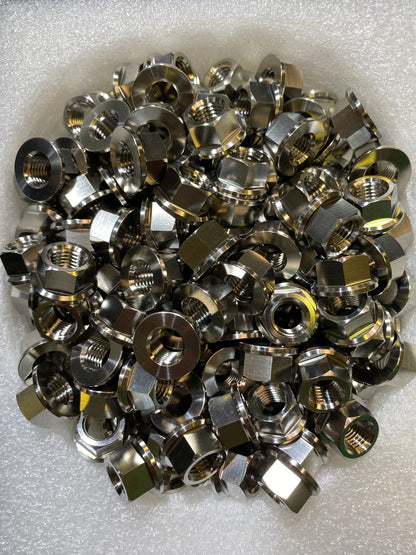 M10X1.25MM FLANGED HEX